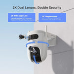 Load image into Gallery viewer, EZVIZ by Hikvision|3K H9C Dual-Lens 4K(5MP+5MP) Pan & Tilt Wi-Fi Camera HIKVISION