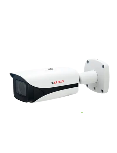 STQC | CP Plus IP 4MP VariFocal 60m Bullet CCTV | – Plush Technologies