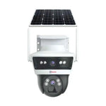 Load image into Gallery viewer, Trueview T18200 3+3MP 256GB 4G Mini PT Outdoor Solar Sim CCTV Camera Trueview