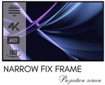 Load image into Gallery viewer, ELCOR, ezCinema Acoustically Transparent Fix frame screen 200-inch Diagonal In 16:10 Ratio, UHD/3D/4K Technology ELITE SCREEN