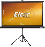 Load image into Gallery viewer, ELCOR lite Series Tripod Projector Screen 68 inch Diagonal in 1:1 Aspect Format
