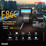 Load image into Gallery viewer, CP PLUS 4K Dashcam for Car with GPS | 8MP Front + FHD Cabin & Rear Camera | CP-F86C
