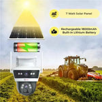 Load image into Gallery viewer, Trueview T18200 3+3MP 256GB 4G Mini PT Outdoor Solar Sim CCTV Camera Trueview