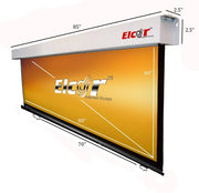 Elcor Manual Wall Spring Action 4k Full Hd Projector Screen ELITE SCREEN