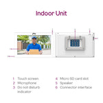 Load image into Gallery viewer, Godrej VDP SeeThru Pro Nova White Video Door Phone Godrej