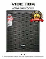 Load image into Gallery viewer, Hawk VIBE 118A 2600 Watts 18 inches Active Subwoofer Hawk