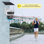 Load image into Gallery viewer, Trueview T18200 3+3MP 256GB 4G Mini PT Outdoor Solar Sim CCTV Camera
