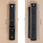 Load image into Gallery viewer, Yale Luna Pro+ Smart Lock with Face scan technology, Fingerprint, PIN, RFID and Manual Key (Bluetooth Module and Wifi Bridge Included) Yale