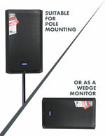 Load image into Gallery viewer, Hawk VIBE 12 2000 Watts 12 inches Active Speaker Hawk