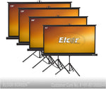 Load image into Gallery viewer, Elcor 4ft X 7ft 106 Inch Diagonal tripod Projection Screen