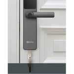Load image into Gallery viewer, Ezviz Aluminum Alloy Metallic Grey Fingerprint Smart Door Lock, DL-05
