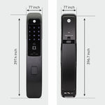 Load image into Gallery viewer, Yale YMI 70 MB- A Series, Push Pull Smart Lock, Matt Black