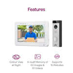 Load image into Gallery viewer, Godrej Seethru RE 7 Touch Video Door Phone Godrej