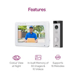 Load image into Gallery viewer, Godrej Seethru RE 7 Touch Video Door Phone Godrej