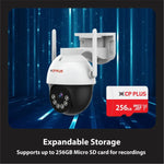 Load image into Gallery viewer, CP PLUS 3MP Outdoor CCTV Camera for Home | 4G SIM-Based Wireless Security Camera | EZ-S35T