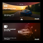 Load image into Gallery viewer, CP PLUS 4K Dashcam for Car with GPS | 8MP Front + FHD Cabin & Rear Camera | CP-F86C