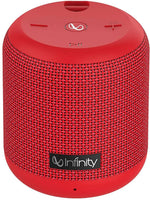 Load image into Gallery viewer, Infinity (jbl) Fuze 100 Waterproof Portable Bluetooth Speaker Red Infinity