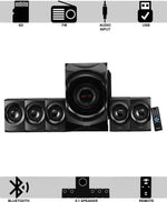 Load image into Gallery viewer, Philips Spa8000b/94 5.1ch 90w Bluetooth Home theatre Philips