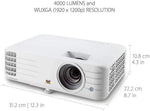 Load image into Gallery viewer, Viewsonic Pg706wu 4000 Ansi Lumens Wuxga Business Projector Viewsonic
