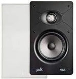 Load image into Gallery viewer, Polk Audio V65 High Performance Lightweight In-wall Rectangular Speaker(each) Polk Audio