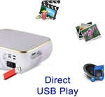 Load image into Gallery viewer, Egate L9 Pro-max Projector For Home 4k, Full Hd 1080p Native 690 Ansi 7500 Lumens