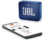 Load image into Gallery viewer, Jbl Go 2 Portable Bluetooth Waterproof Speaker With Mic Blue JBL