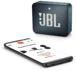 Load image into Gallery viewer, Jbl Go 2 Portable Bluetooth Waterproof Speaker With Mic Navy JBL