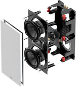 Load image into Gallery viewer, JBL Studio 88lCR Dual 8 inch 2-way In-Wall Loudspeaker JBL