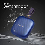 Load image into Gallery viewer, Harman Kardon Fly Neo ultra-portable Waterproof Bluetooth Speaker Blue Harman Kardon
