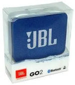 Load image into Gallery viewer, Jbl Go 2 Portable Bluetooth Waterproof Speaker With Mic Blue JBL