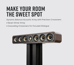 Load image into Gallery viewer, Polk Audio Signature Elite Es35 Slim Center Channel Speaker Dolby Atmos And Dts:x Compatible System Polk Audio