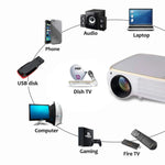 Load image into Gallery viewer, Egate L9 Pro-max Projector For Home 4k, Full Hd 1080p Native 690 Ansi 7500 Lumens Egate