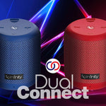 Load image into Gallery viewer, Infinity (jbl) Fuze 100 Waterproof Portable Bluetooth Speaker Blue