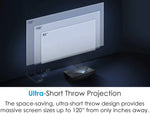 Load image into Gallery viewer, Optoma Cinemax P1 ultra Short throw 4k Laser Home Cinema Projector Optoma