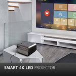 Load image into Gallery viewer, Viewsonic X10-4k true 4k uhd Short throw Portable Smart Led Projector