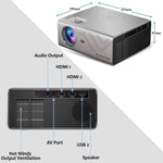 Load image into Gallery viewer, Egate K9m Miracast/multiscreen Hd Led Projector (720p 2400 Lumens) Egate