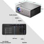 Load image into Gallery viewer, Egate K9m Miracast/multiscreen Hd Led Projector (720p 2400 Lumens)