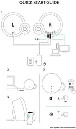 Load image into Gallery viewer, Logitech Mx Sound Premium Bluetooth Speakers Logitech