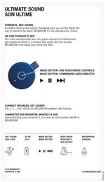 Load image into Gallery viewer, Ultimate Ears Megaboom 3 Waterproof Portable Bluetooth Speaker Blue