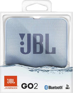 Load image into Gallery viewer, Jbl Go 2 Portable Bluetooth Waterproof Speaker With Mic Cyan JBL