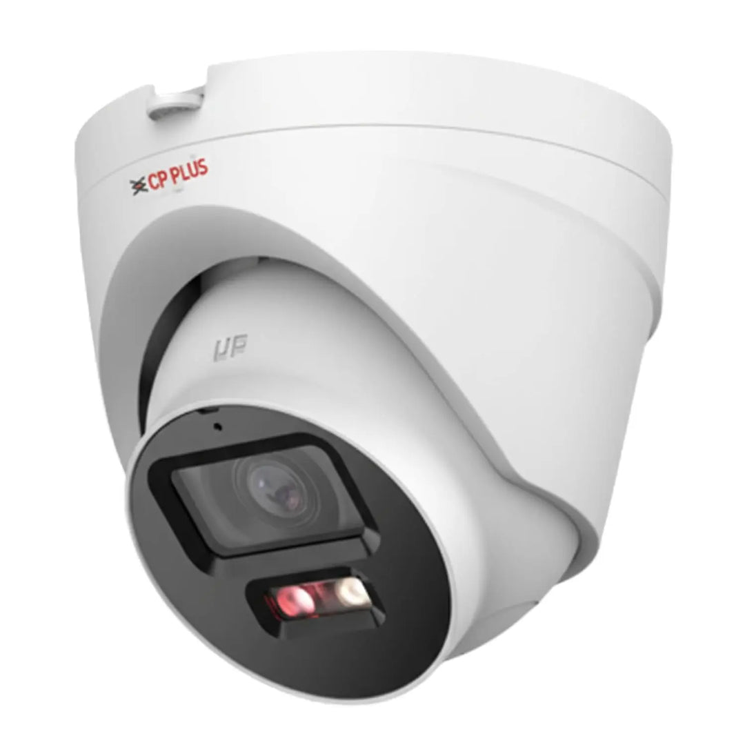 CP Plus 4MP Dual Light Dome Indoor IP Camera | Dual Light Night Vision | STQC | Built-in Mic & Speaker | CP-UNC-DA41L3B-D-LQ