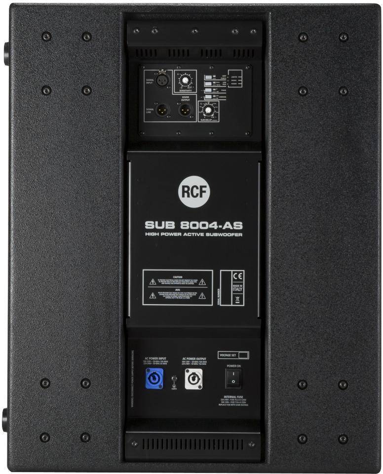 Rcf Sub 8004-as 2500 Watt Active Power Subwoofer