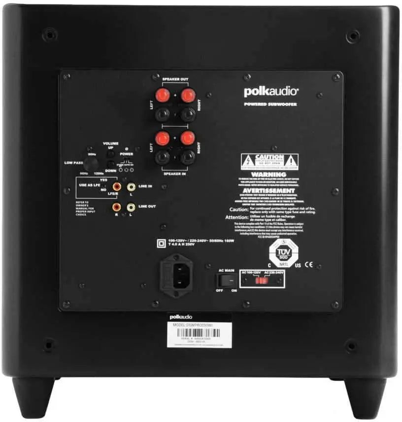 Polk Audio Dsw Pro 550wi Powered Subwoofer Polk Audio