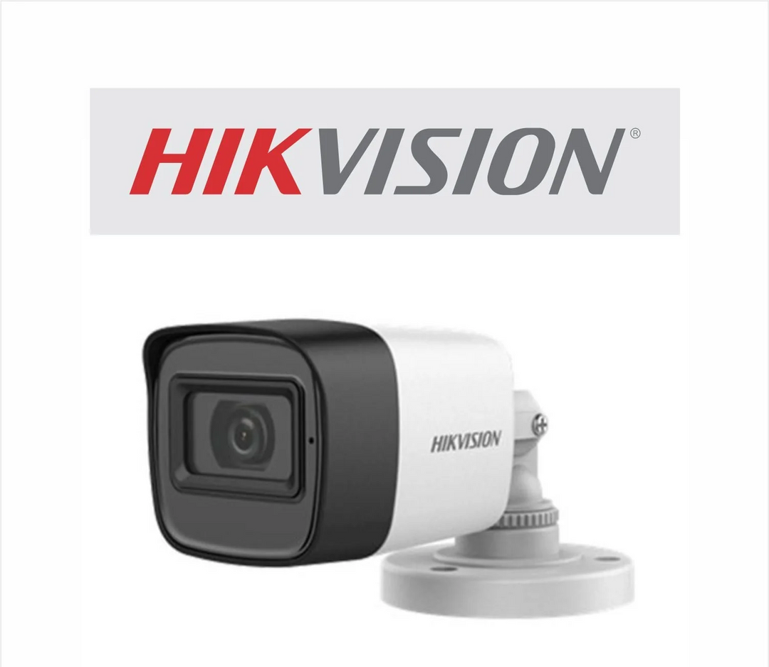 HIKVISION Pro 5MP HD Bullet CCTV with MIC (DS-2CE16H0T-ITPFS)