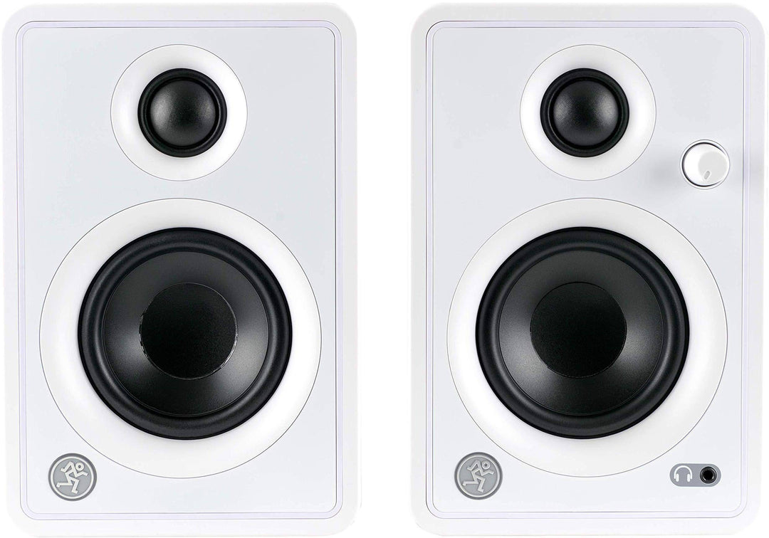 Mackie Cr3-xbtltd-wht Powered Monitors With Stereo Sound