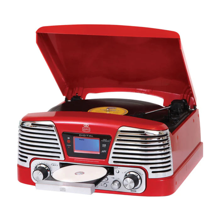 GPO Retro Memphis Turntable