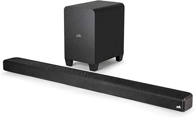 Polk Audio Signa S4 true Dolby Atmos Sound Bar With Wireless Subwoofer, Earc, And Blutooth