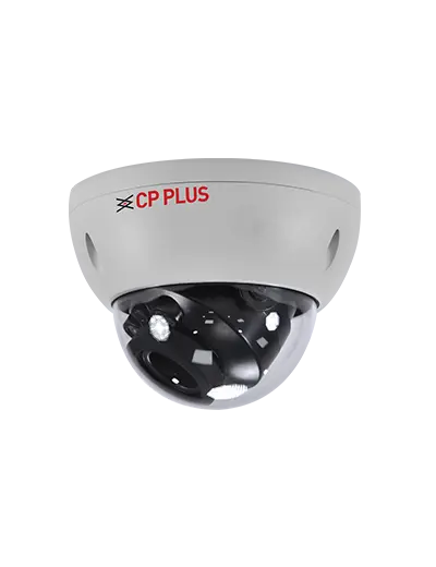 CP Plus 8 MP Dual-Light Vandal Dome Camera | STQC | CP-UNC-VC81L5C-VMD-LQ
