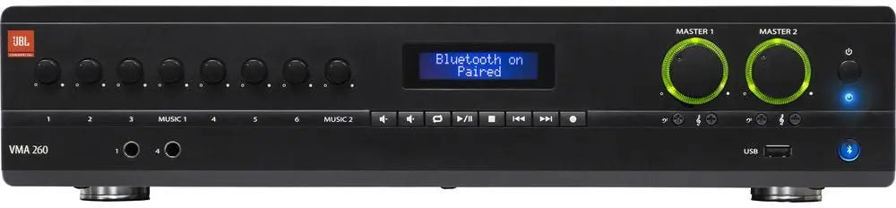 JBL VMA 260 8 input x 60/120W output Mixer/Amplifiers JBL