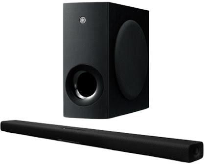 Yamaha Sr-b40a Sound Bar With Dolby Atmos tone Control With External Subwoofer